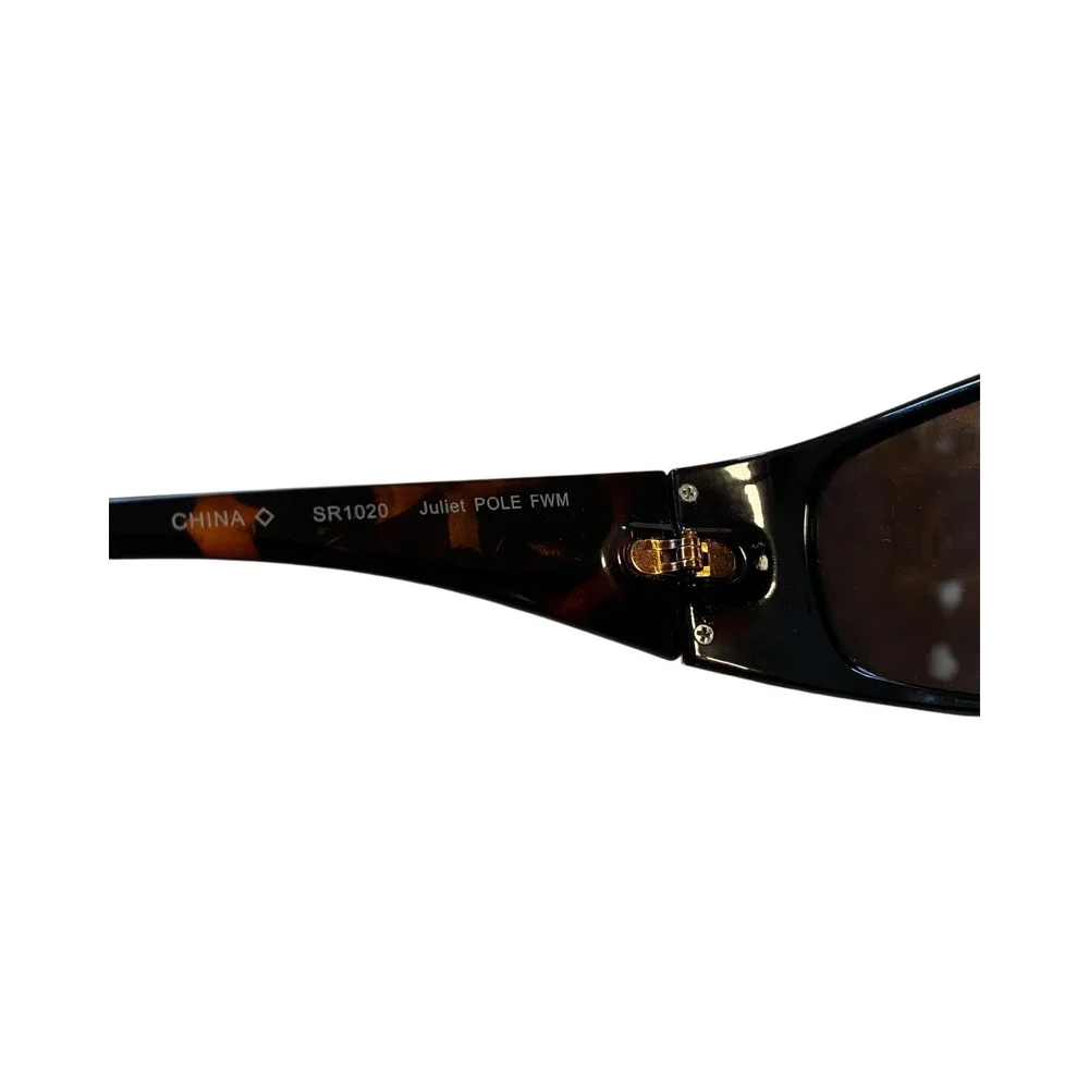Foster Grant Polarized Tortoise Sunglasses Brown Lens SR1020 Juliet Pole FWM‎ - Picture 7 of 7